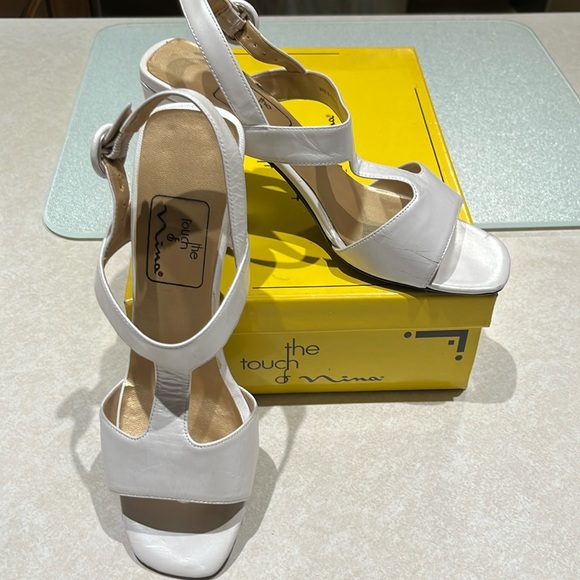 Nina Shoes - Pearl Open Toe Heels